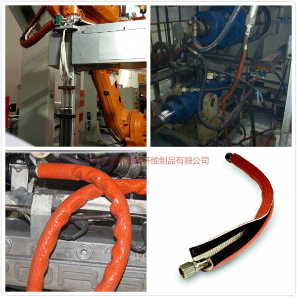 搭扣式耐高溫絕緣防火套管行業(yè)應(yīng)用